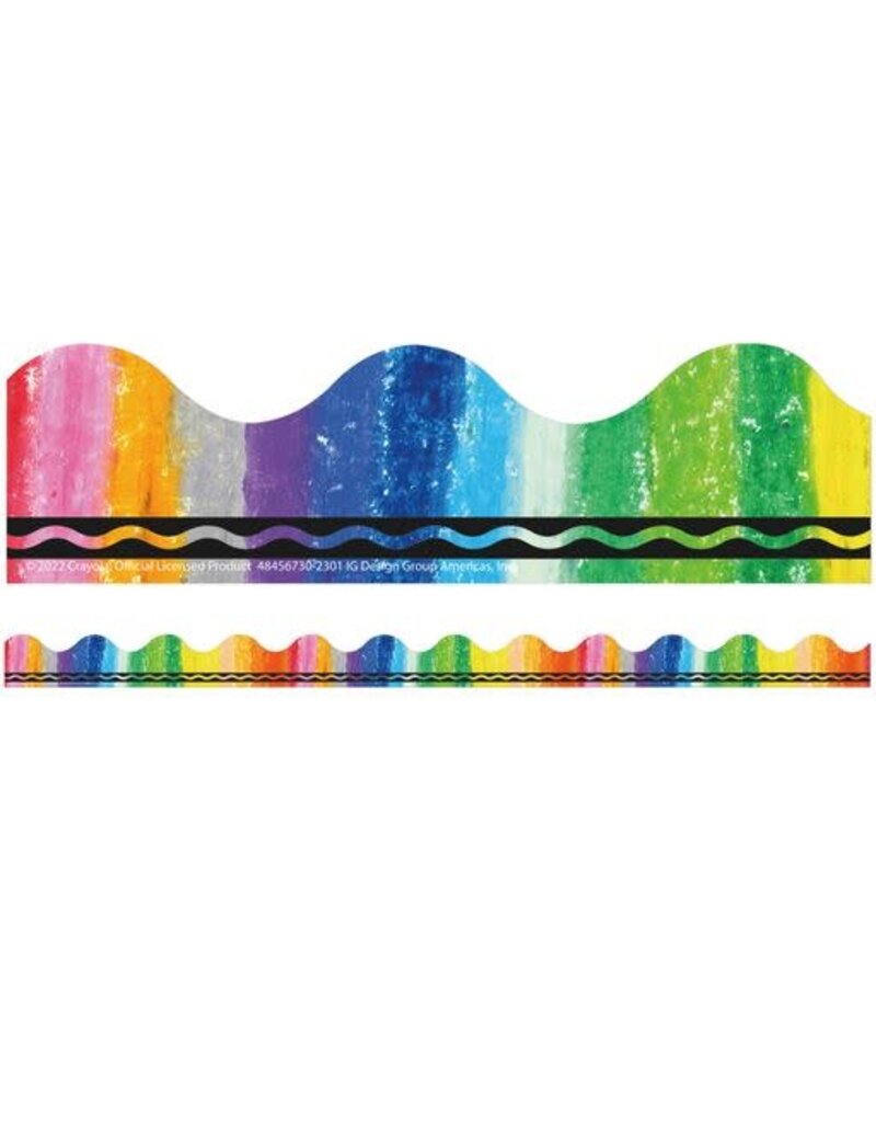 Crayola Rainbow Deco Trim