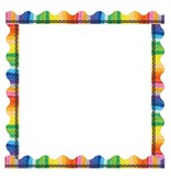 Crayola Rainbow Deco Trim