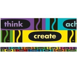 Crayola Inspirational Words Deco Trim