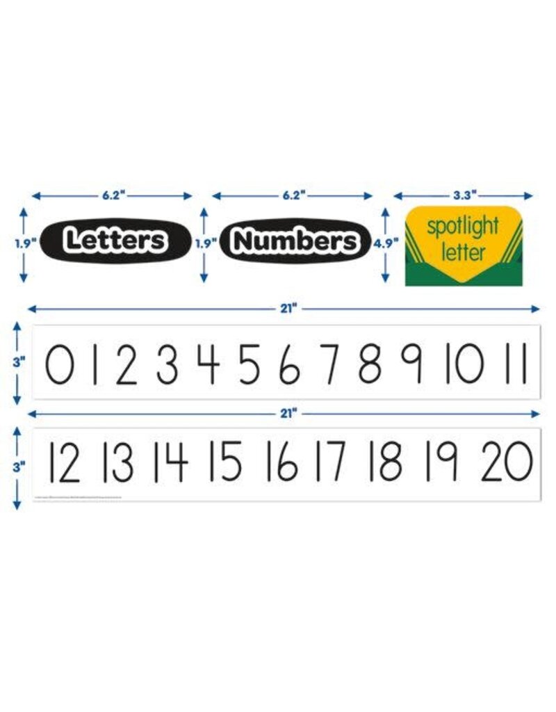 Crayola Alphabet Mini Bulletin Board Set