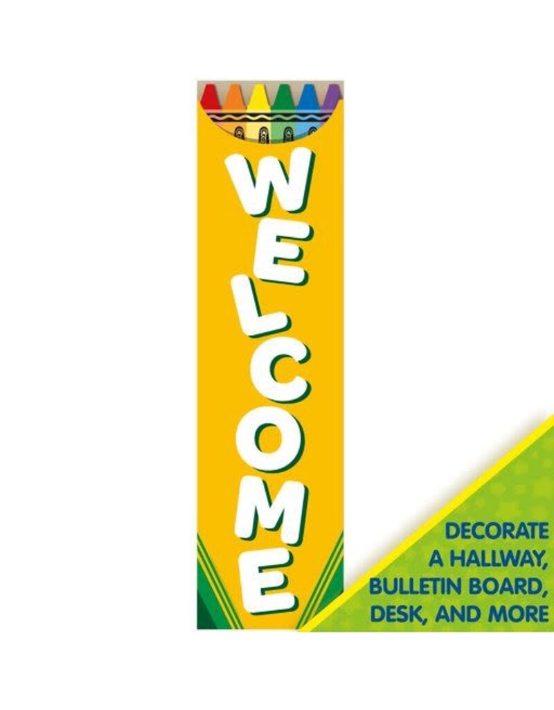 Crayola Welcome Banner