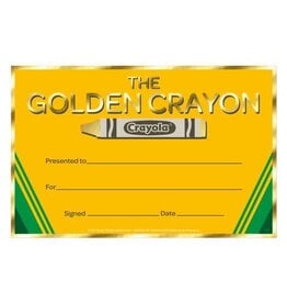 Crayola Gold Crayon Recognition Award