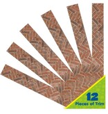 Curiosity Garden Brick Deco Trim Extra Wide