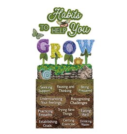 *Curiosity Garden Habits to Help You Grow Mini Bulletin Board Set