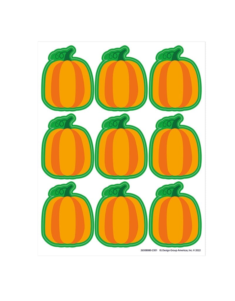 Fall Pumpkin Stickers Giant