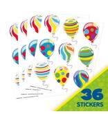 Celebration Balloons Stickers Giant