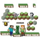 Minecraft Building A Great Year Bulletin Board Set