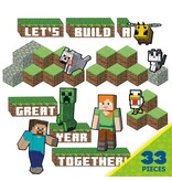 Minecraft Building A Great Year Bulletin Board Set