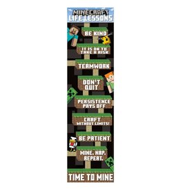 Minecraft Life Lessons Banner