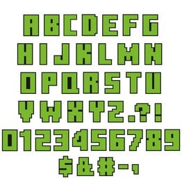 Minecraft Deco Letters