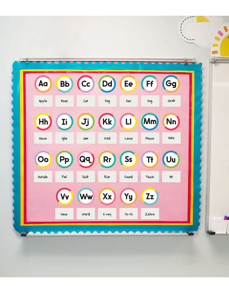 Numbers and Word Wall Letters Mega Pack Cutouts Grade K-5