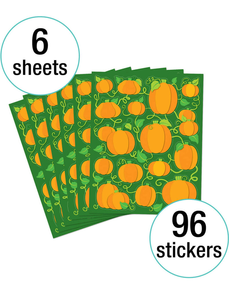 Pumpkins Shape Stickers