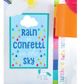 Rain Is Confetti in the Sky Poster