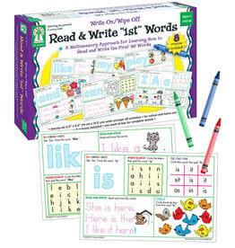 Read & Write First Words Manipulative Grade PK-1