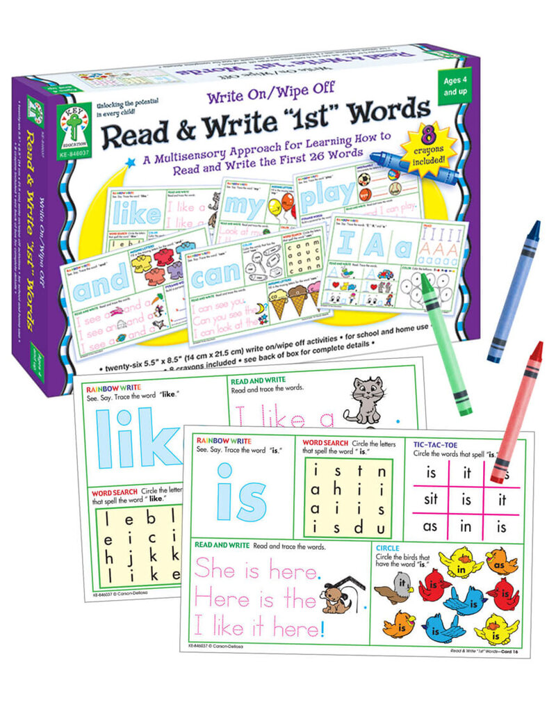 Read & Write First Words Manipulative Grade PK-1