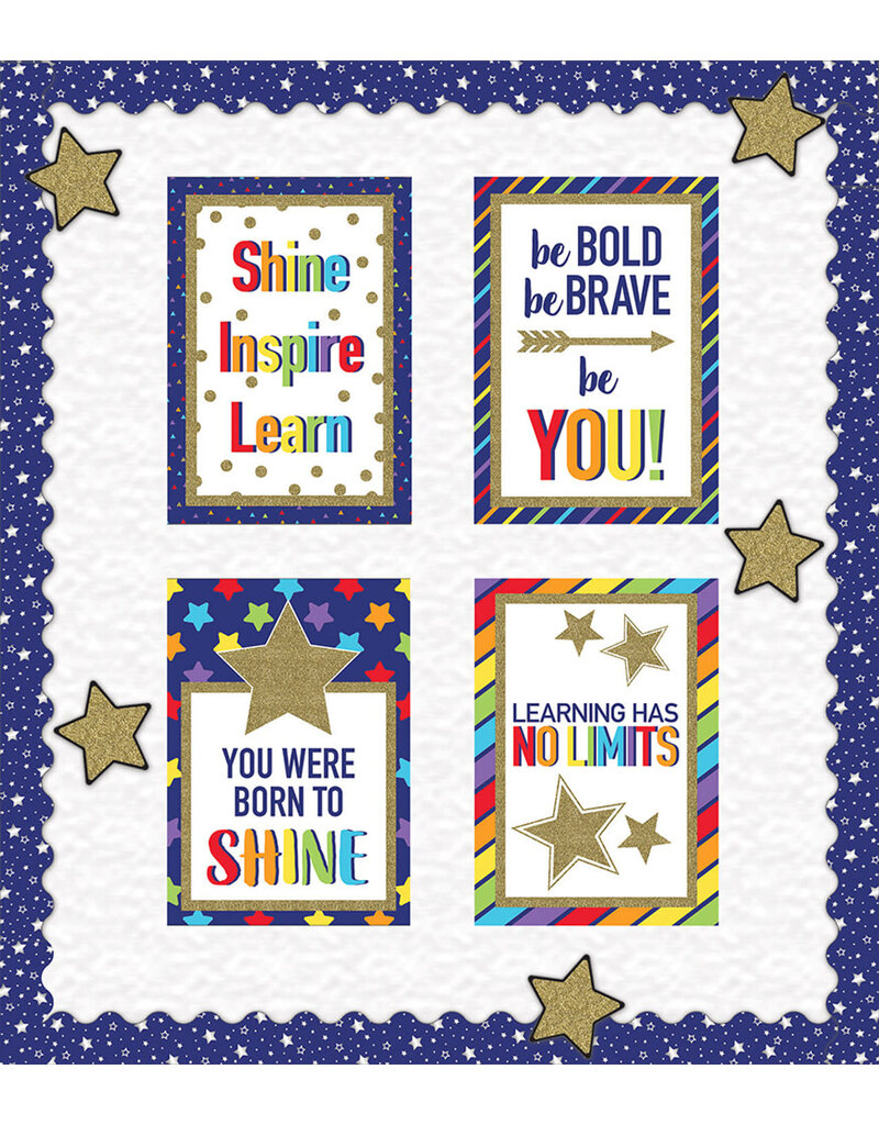 Shine Inspire Learn Poster