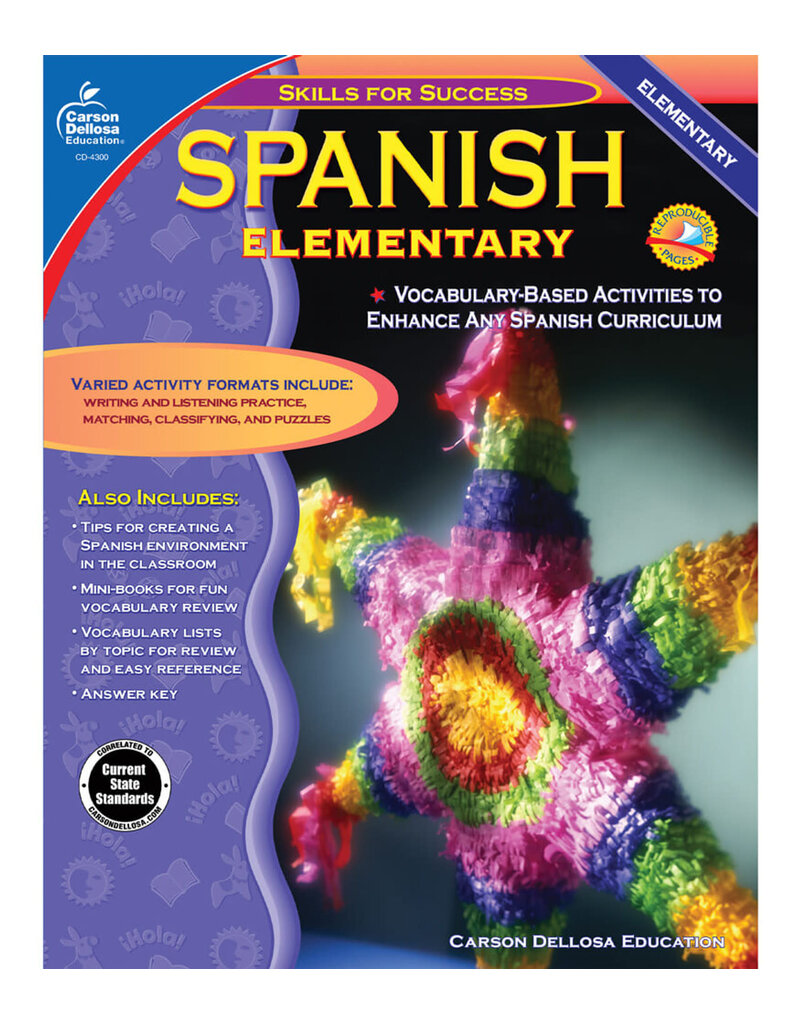 Skills for Success Spanish Resource Book Grade K-5 Paperback