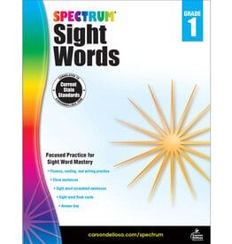 Spectrum Sight Words Workbook Grade 1 Paperback