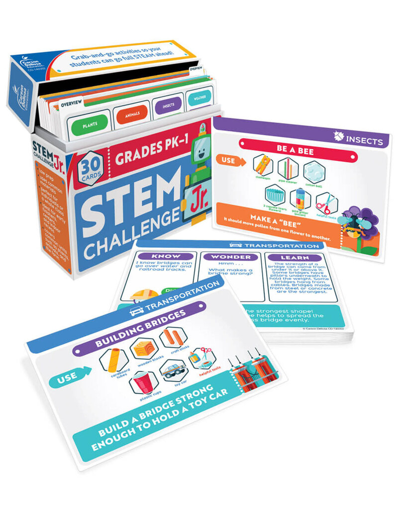 STEM Challenge, Jr. Learning Cards Grade PK-1