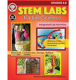 STEM Labs for Life Science Resource Book Grade 6-8 Paperback