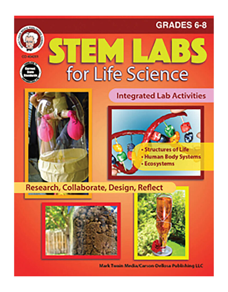 STEM Labs for Life Science Resource Book Grade 6-8 Paperback