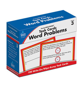 Task Cards: Word Problems Learning Cards Grade 3