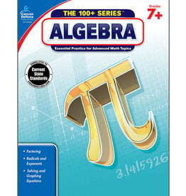 The 100+ Series™:  Algebra Workbook Grade 7-9 (Paperback)