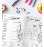 The 100+ Series™:  Human Body Workbook Grade 5-8 (Paperback)