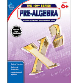 The 100+ Series™:  Pre-Algebra Workbook Grade 6-8 (Paperback)