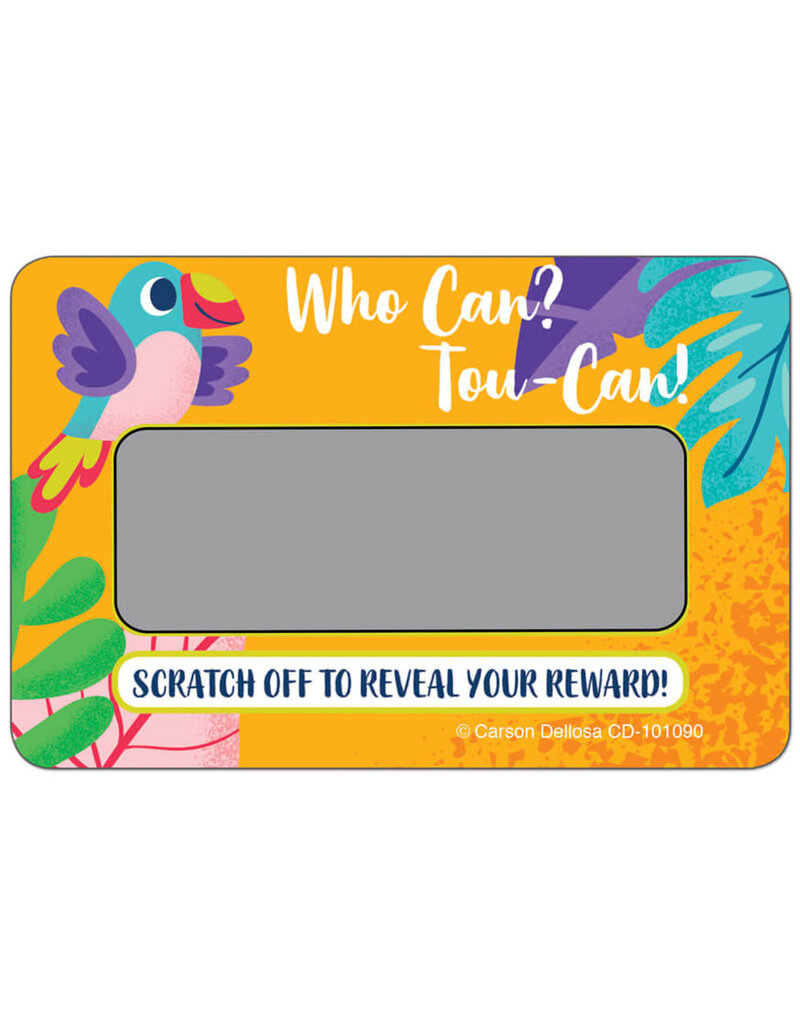 Who Can? Tou-Can! Scratch Off Awards & Certificates