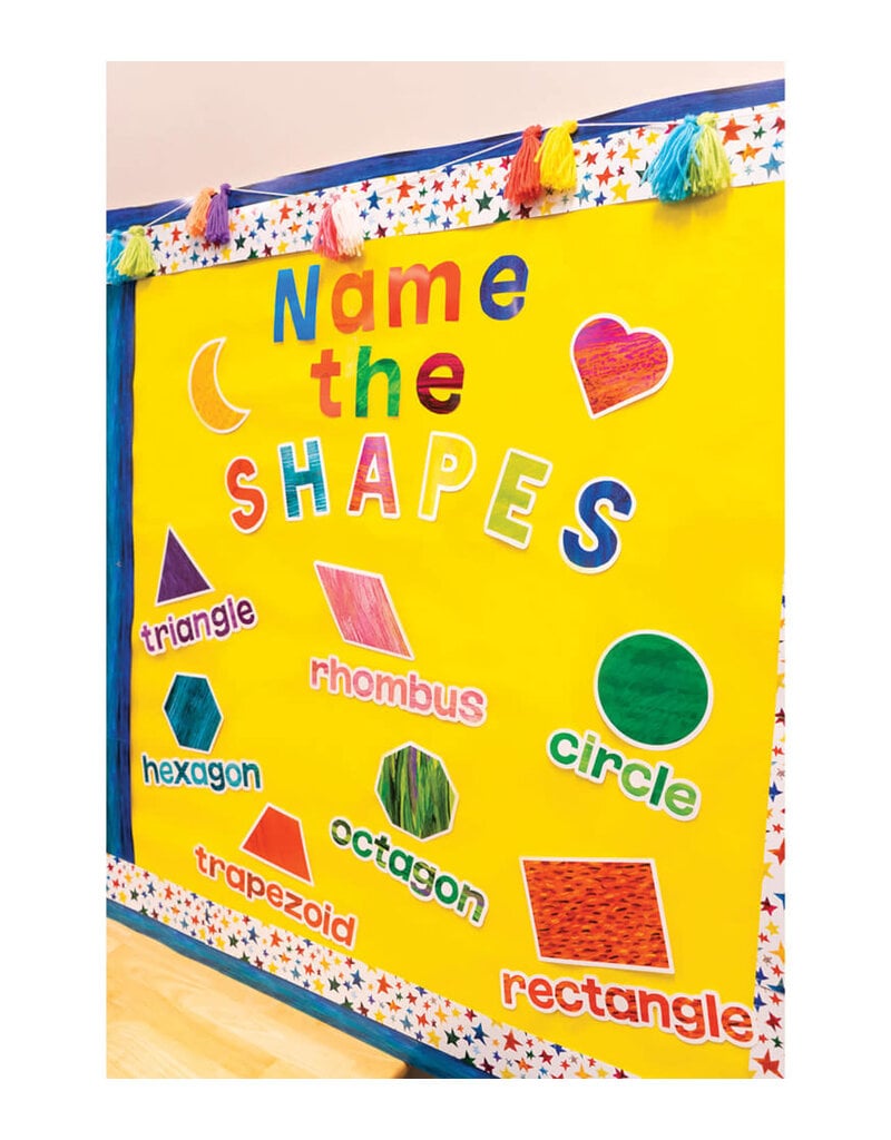 World of Eric Carle™ 4in Colorful Tissue Paper Combo Pack Bulletin Board Letters