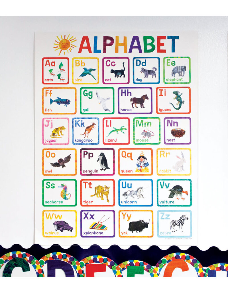 World of Eric Carle™ Alphabet Chart Grade PK-2