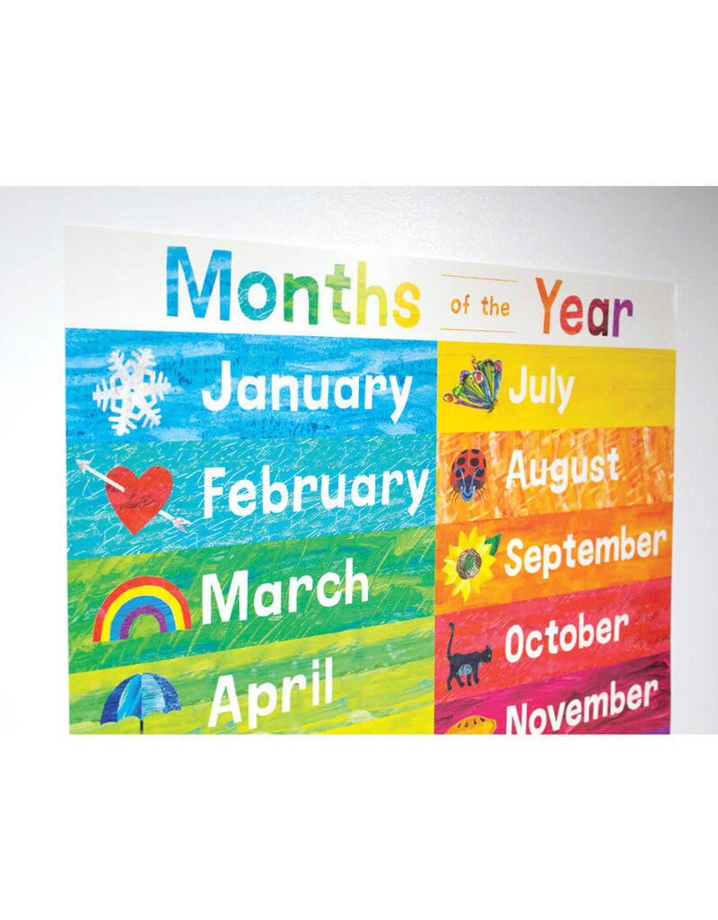 World of Eric Carle™ Months of the Year Chart Grade PK-2