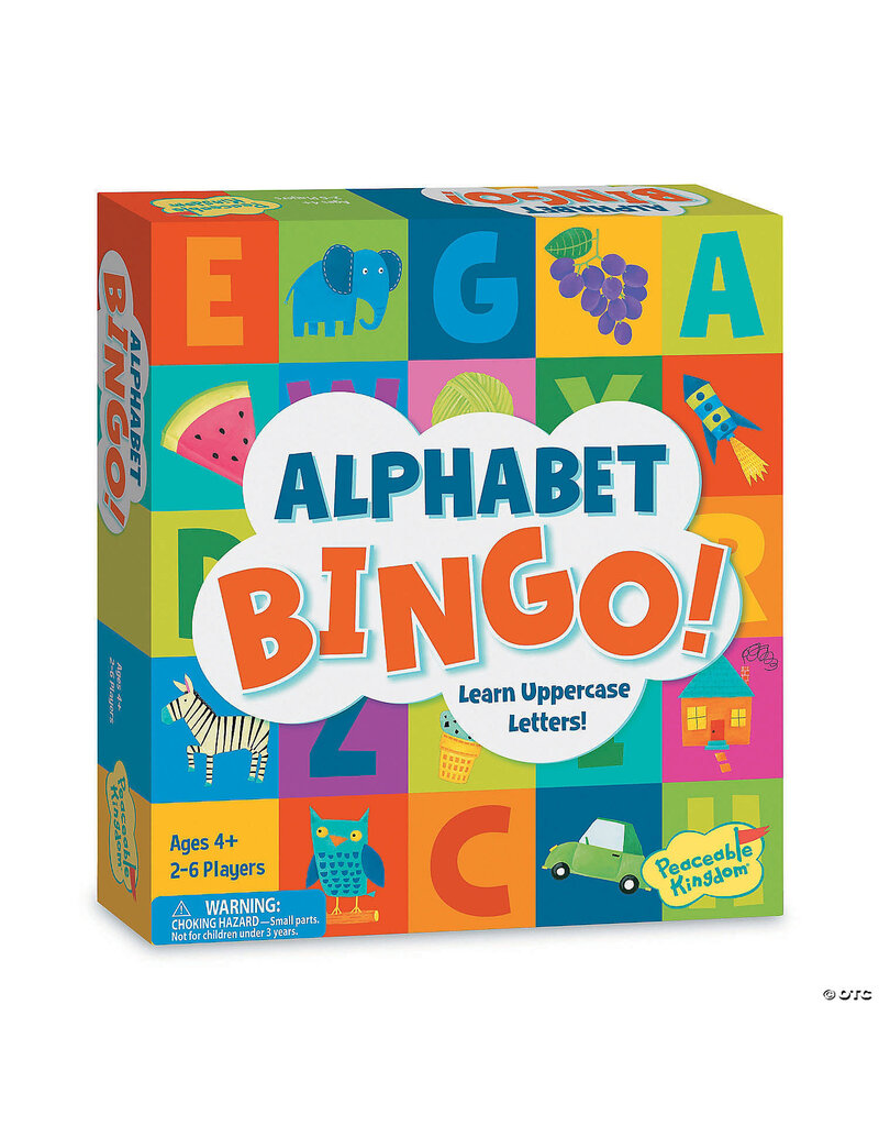 Alphabet Bingo Board Game