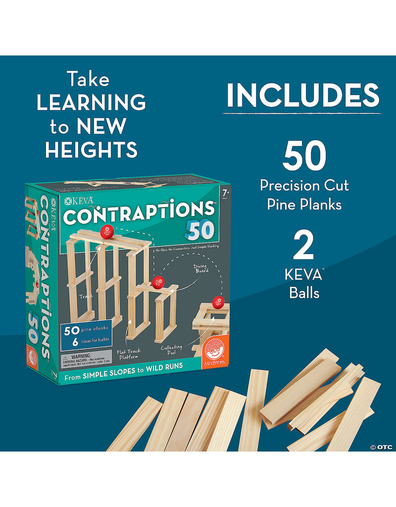 KEVA® Contraptions 50 Plank Set