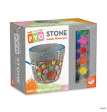 Paint Your Own Stone: ‭Mosaic Flower Pot