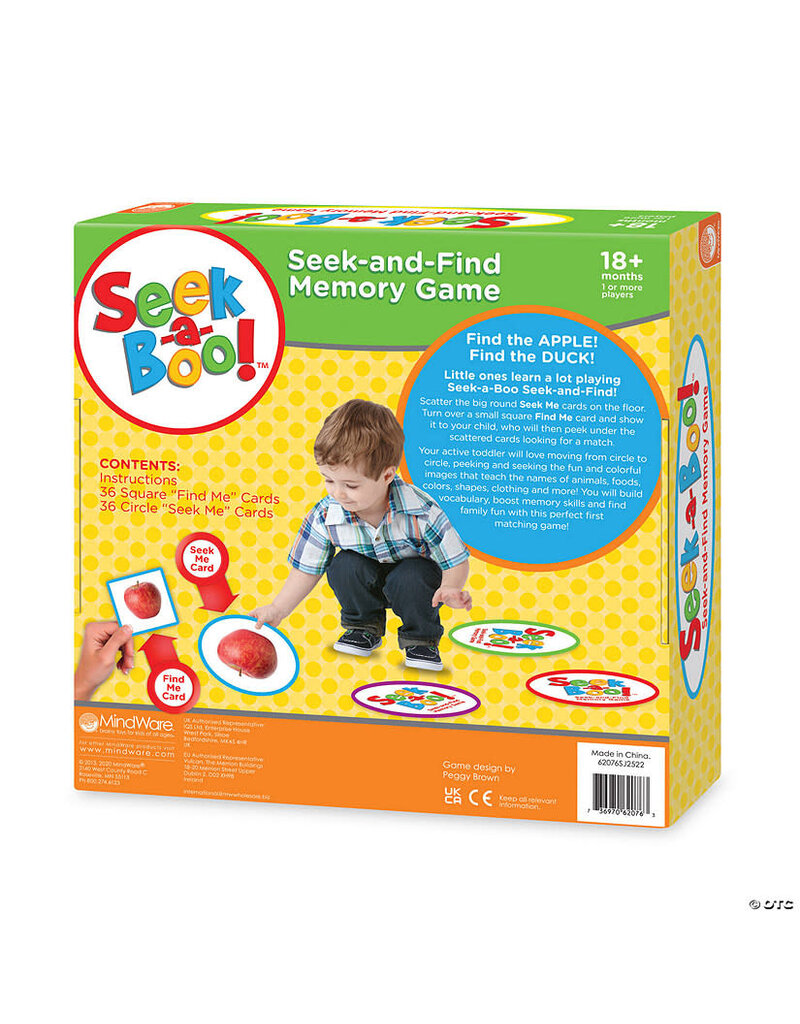 Seek-a-Boo!™ Seek-and-Find Toddler Memory Game