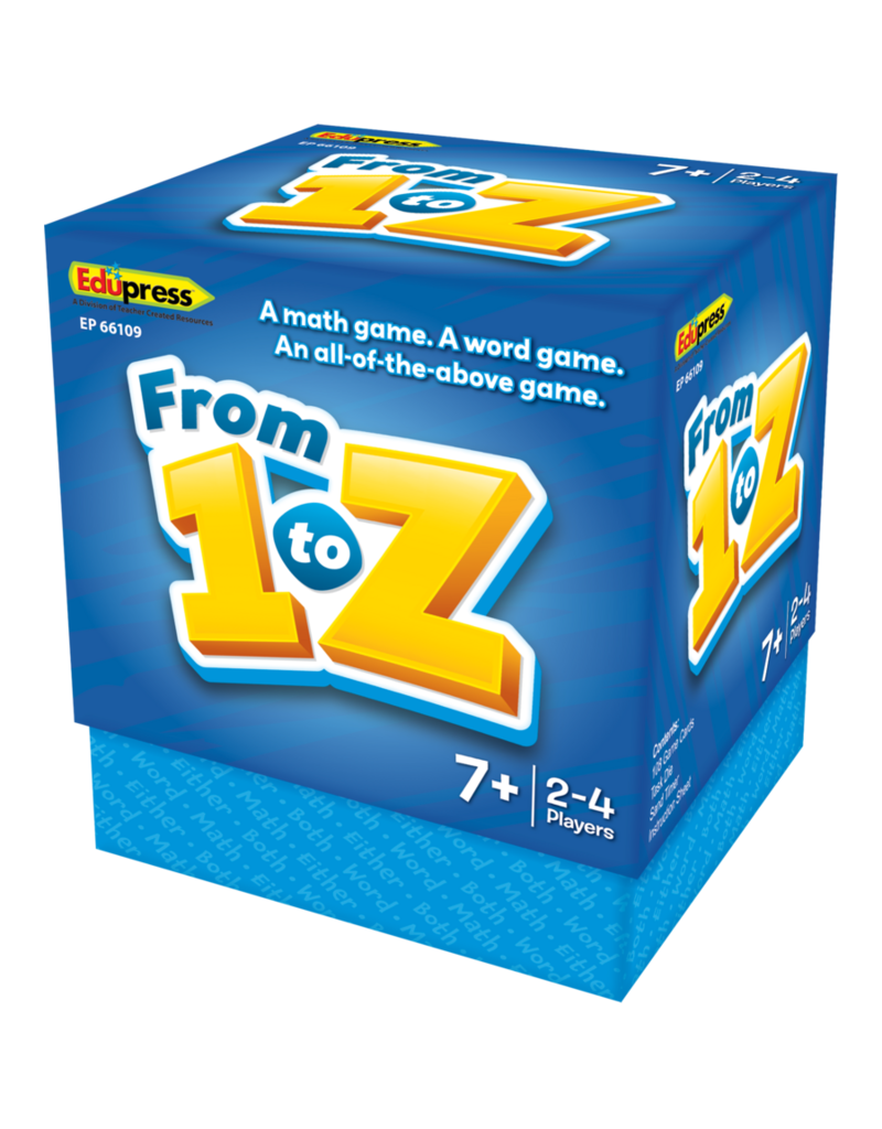 From 1 to Z Card Game