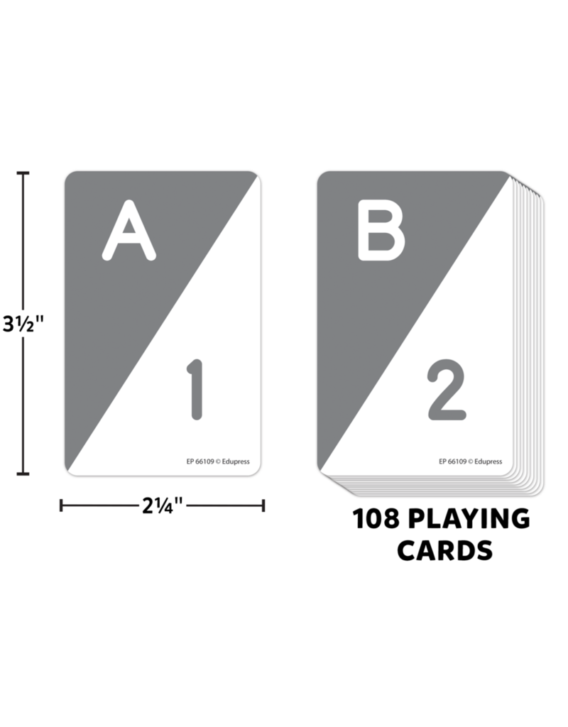 From 1 to Z Card Game