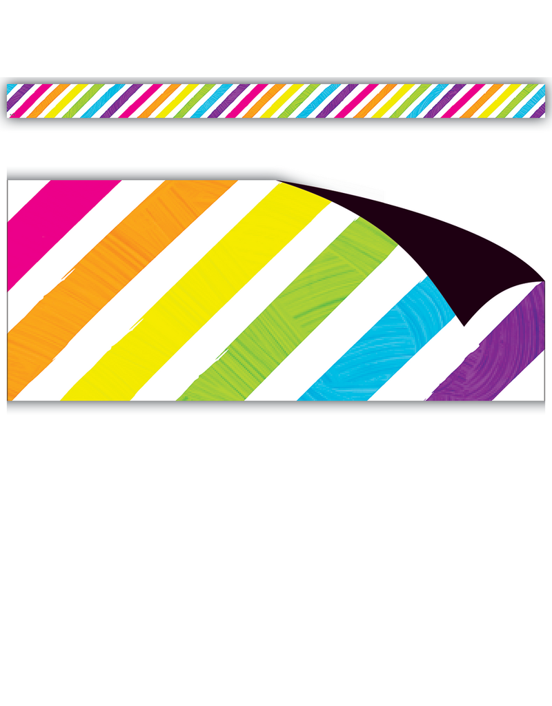 Brights 4Ever Stripes Magnetic Border