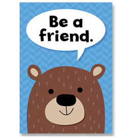 Be A Friend (Bear) Poster