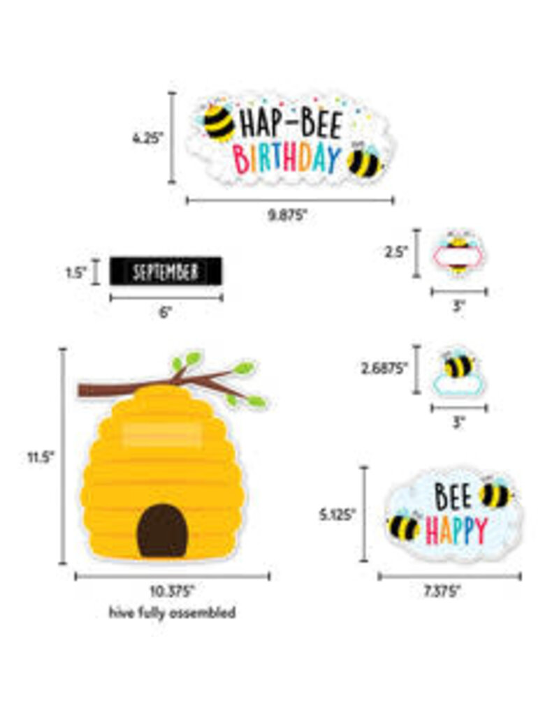 Birthday Bees Mini Bulletin Board