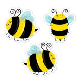 Busy Bees 3" Designer Cut-Outs