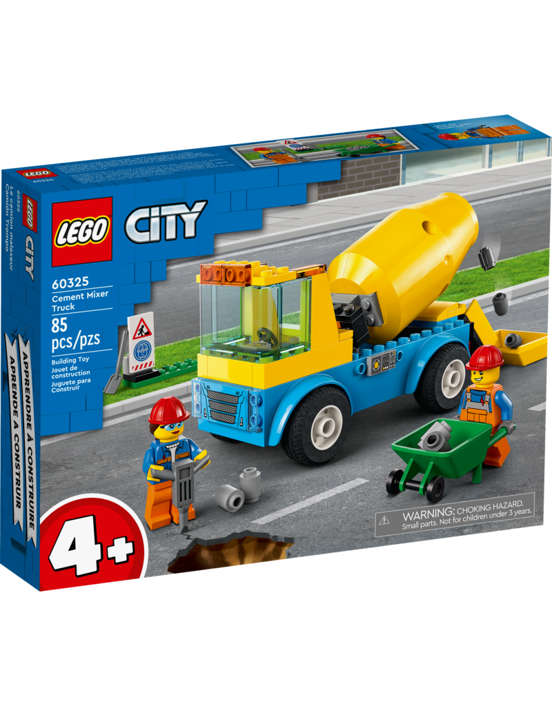 LEGO® City Cement Mixer Truck