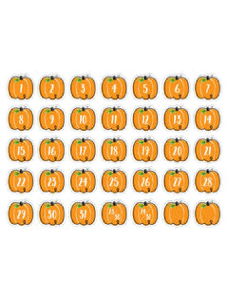 Doodle Pumpkin Calendar Days