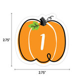 Doodle Pumpkin Calendar Days