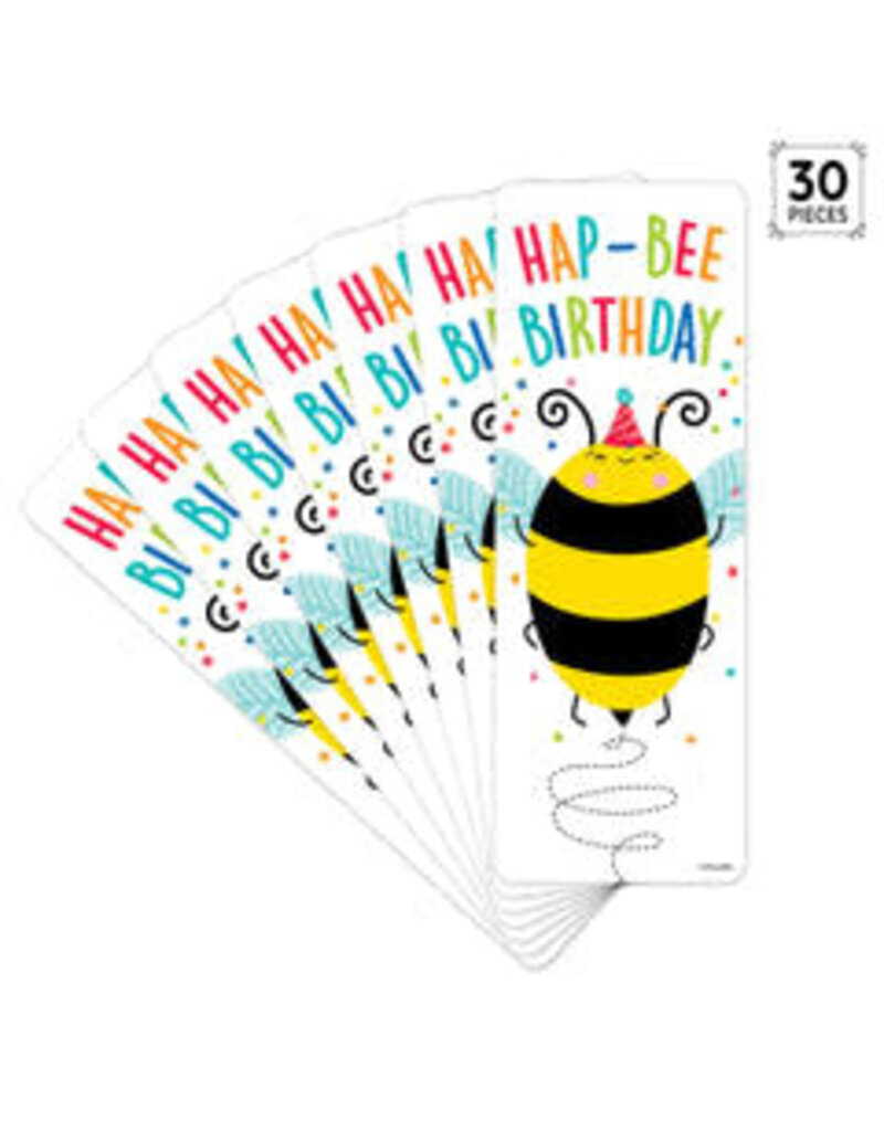 HAP-BEE Birthday Bookmark