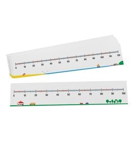 Write-On/Wipe-Off 0-100 / 0-120 Number Lines, Set of 10