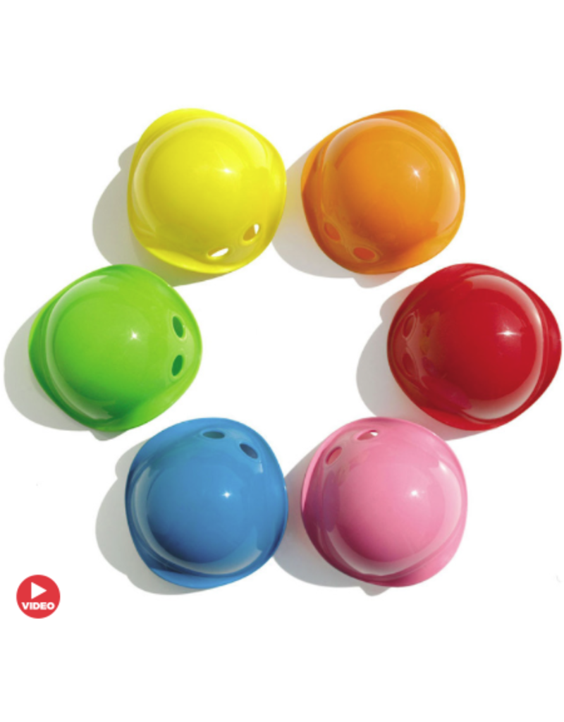 bilibo Mini Primary Colors - 6 Color Combo Pack by MOLUK