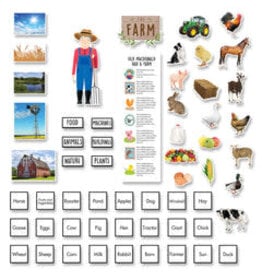 The Farm Mini Bulletin Board Set